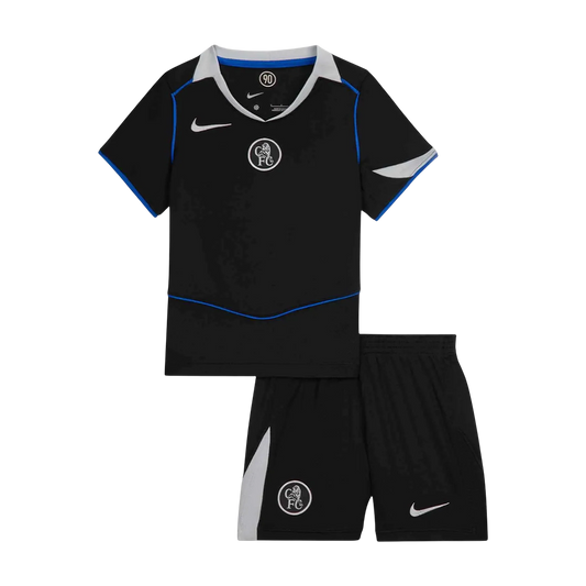 Kid's Chelsea Third Away Soccer Jersey Kit(Jersey+Shorts) 2025/26
