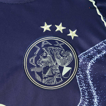 Ajax Away Soccer Jersey 2025/26 Navy