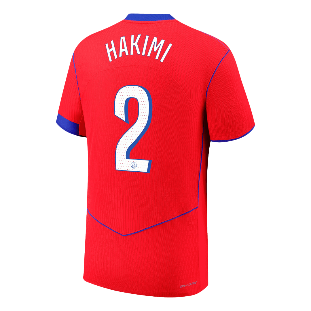Authentic HAKIMI #2 PSG Third Away Soccer Jersey 2025/26