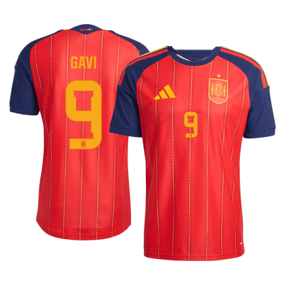 Authentic GAVI	 #9 Spain Home Soccer Jersey 2026