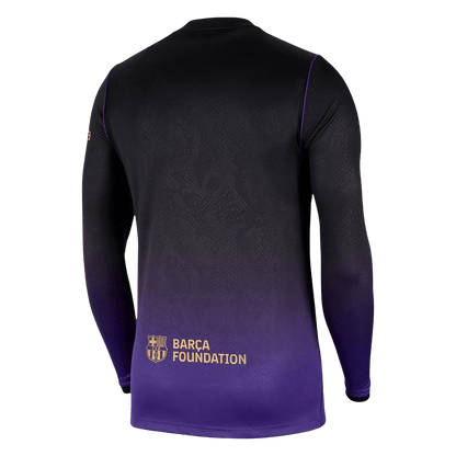 Barcelona x Kobe Bryant Away Long Sleeve Soccer Jersey 2026/27 Purple