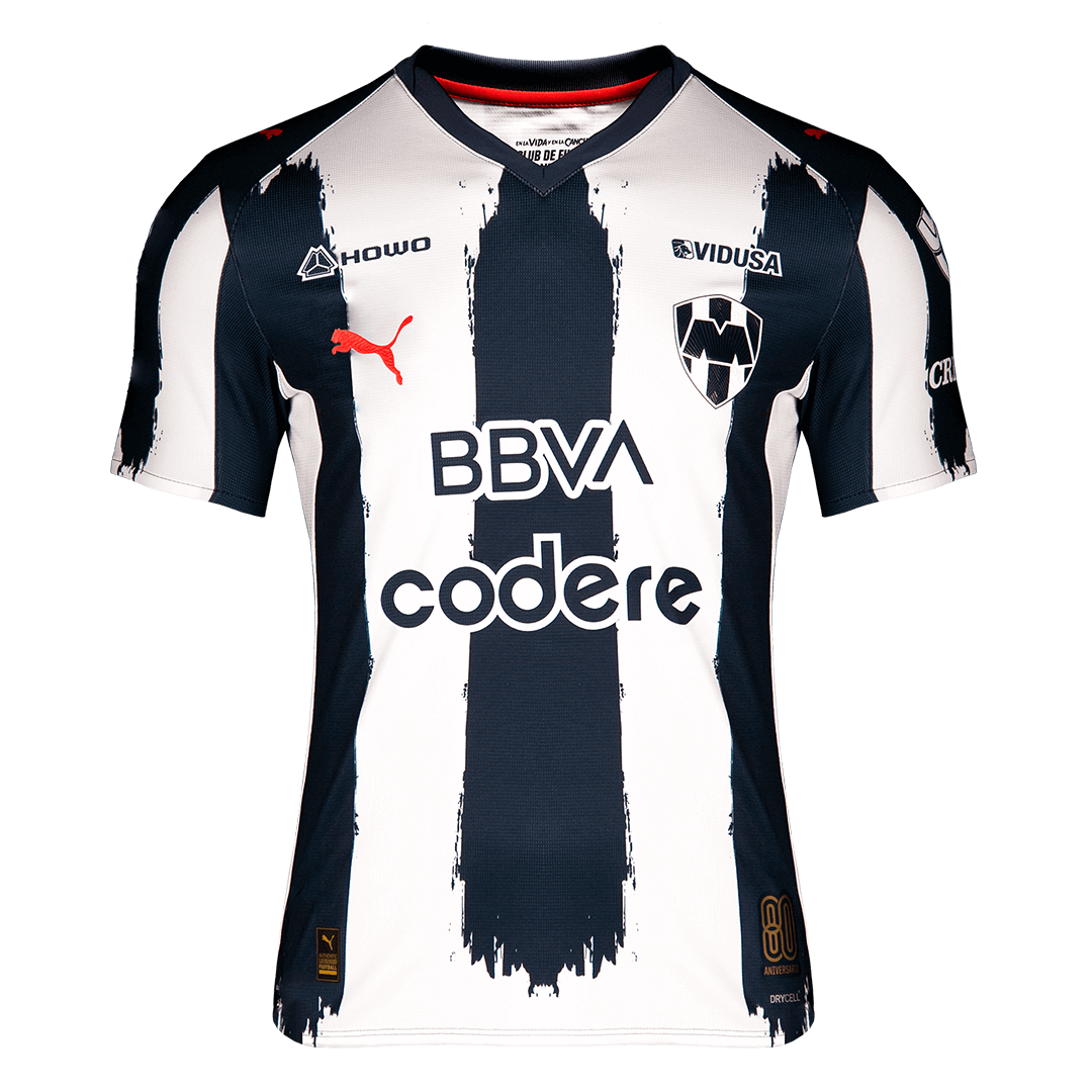 Monterrey Home Soccer Jersey 25/26 White&Navy
