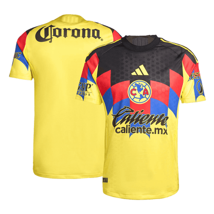 Authentic Club America Home Soccer Jersey 2025/26 Yellow