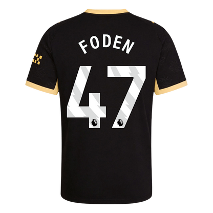 Authentic FODEN #47 Manchester City Away Soccer Jersey 2026/27