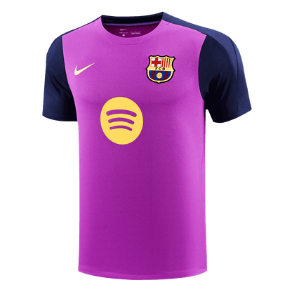 Barcelona Pre-Match Training Soccer Jersey 2025/26 Purple