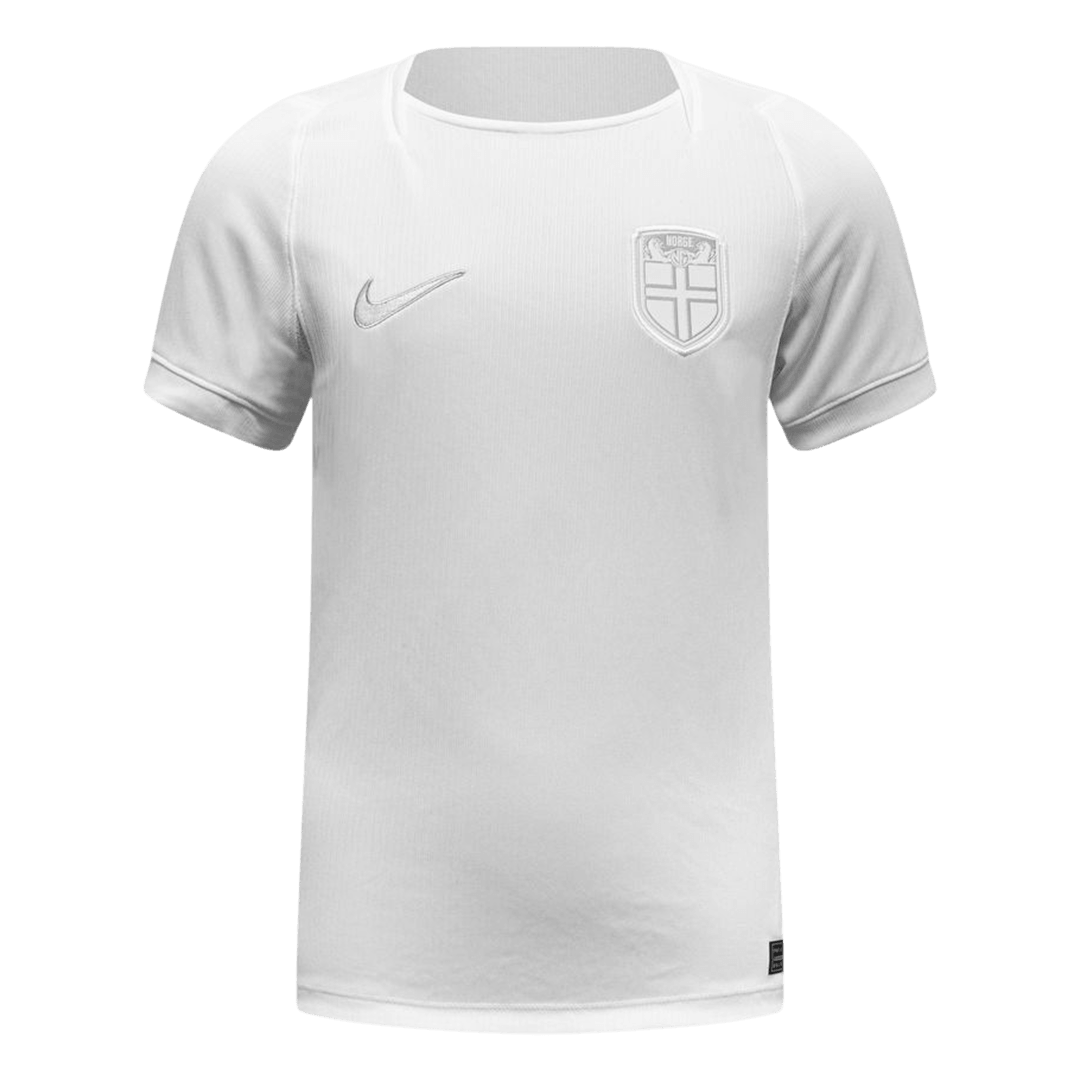 Men Fan 2026 Norway Third Soccer Jersey Short Sleeve White