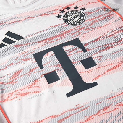 Authentic  MÜLLER  #25 Bayern Munich Away Soccer Jersey 2025/26 White