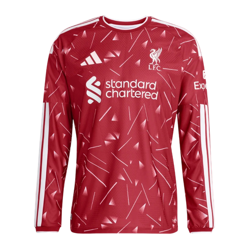 Player Version Liverpool Home Long Sleeve Soccer Jersey 2026/27 Red