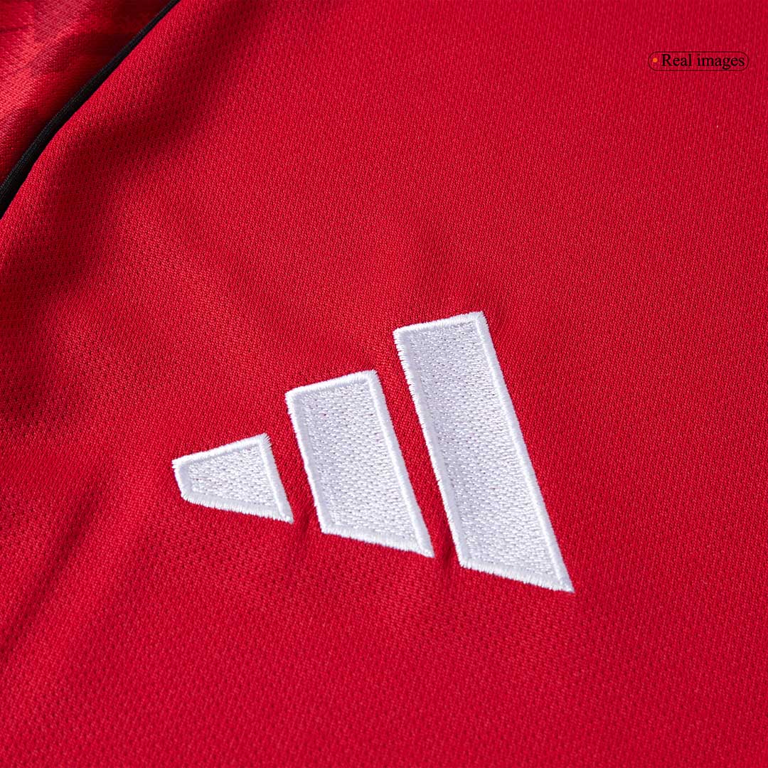Manchester United Home Long Sleeve Soccer Jersey 2025/26 Red