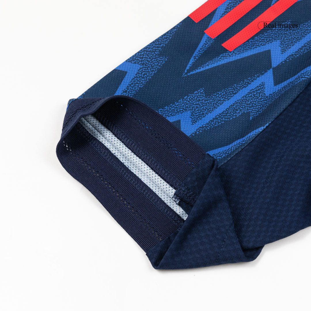 ØDEGAARD #8 Authentic Arsenal Away Soccer Jersey 2025/26 Blue