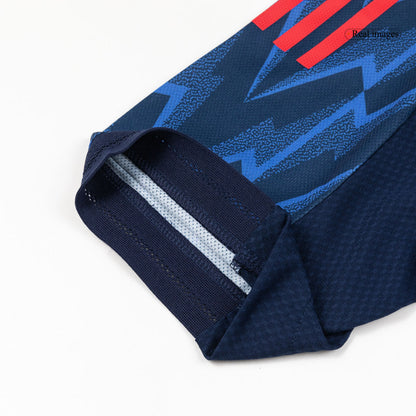 Authentic SAKA #7 Arsenal Away Soccer Jersey 2025/26 Blue