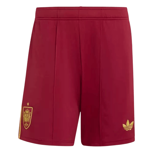 Men Fan 2026 Spain Away Shorts World Cup 2026 Red