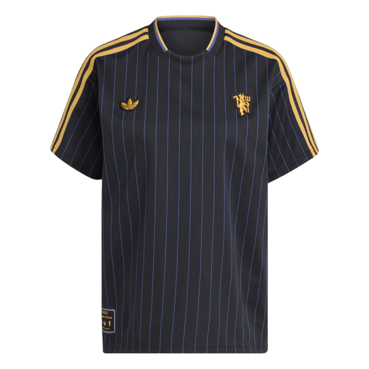 Manchester United ICON Soccer Jersey 25/26 Black