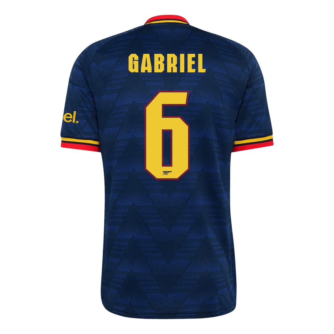 GABRIEL #6 Arsenal Away Soccer Jersey 2026/27 Royal Blue - UCL
