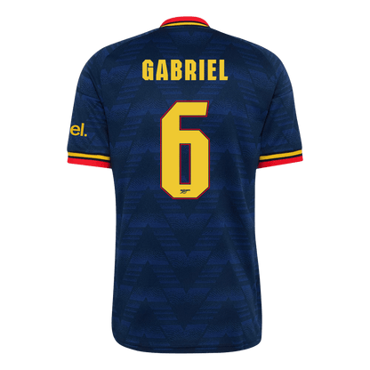GABRIEL #6 Arsenal Away Soccer Jersey 2026/27 Royal Blue - UCL
