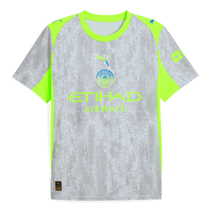 Manchester City Third Away Soccer Jersey Kit(Jersey+Shorts) 2025/26