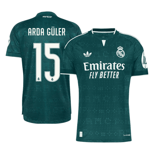 Authentic ARDA GÜLER #15 Real Madrid Away Soccer Jersey 2026/27