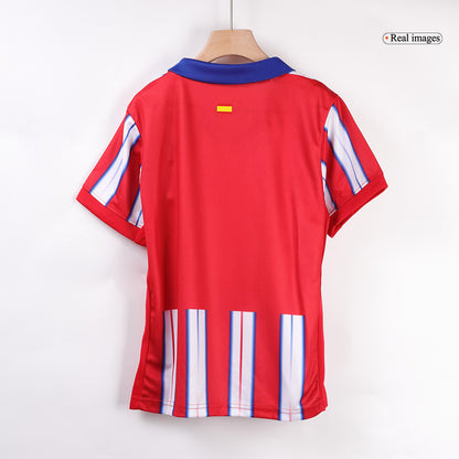 Kid's Atletico Madrid Home Soccer Jersey Kit(Jersey+Shorts) 2024/25
