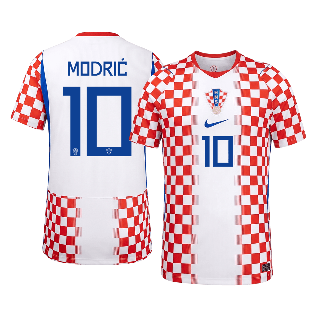 MODRIĆ #10 Croatia Home Soccer Jersey World Cup 2026 Red&White