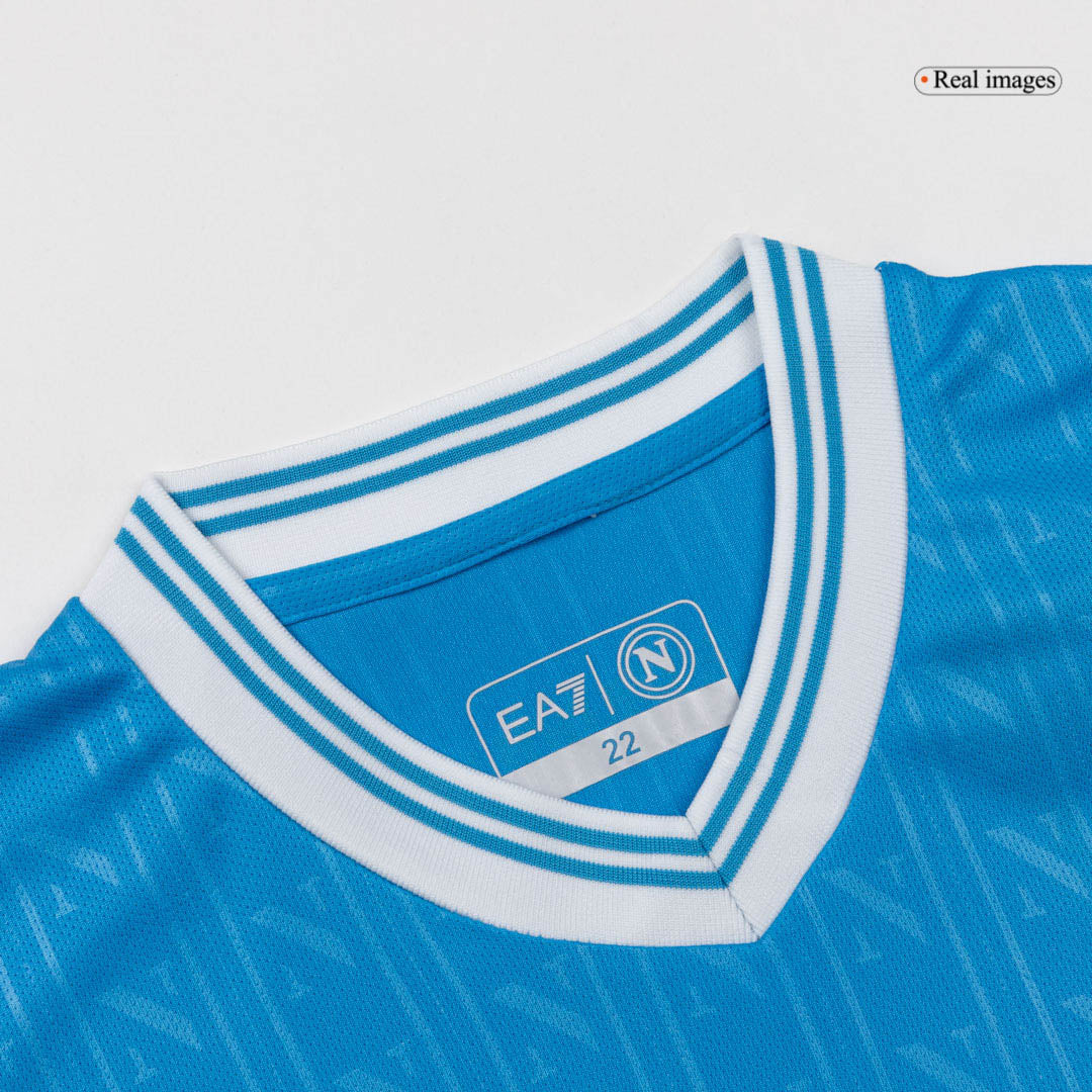 Kid's Napoli Home Soccer Jersey Kit(Jersey+Shorts+Socks) 2025/26