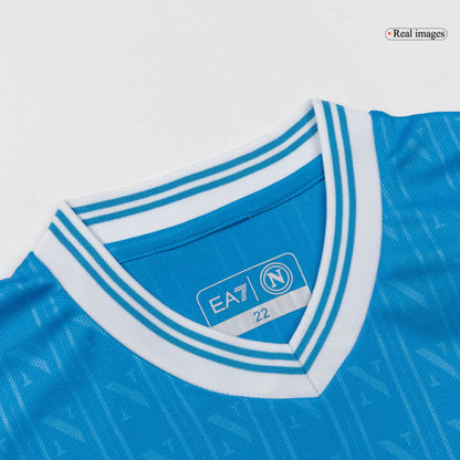 Kid's Napoli Home Soccer Jersey Kit(Jersey+Shorts+Socks) 2025/26