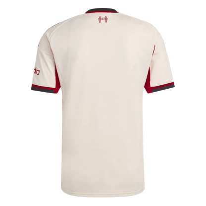 Liverpool Away Soccer Jersey 25/26 White