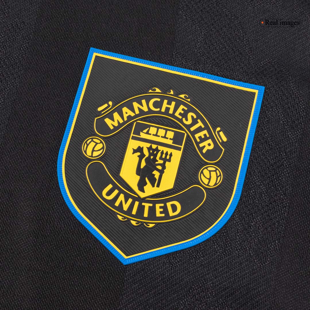 Manchester United Third Away Soccer Jersey 2025/26 Black