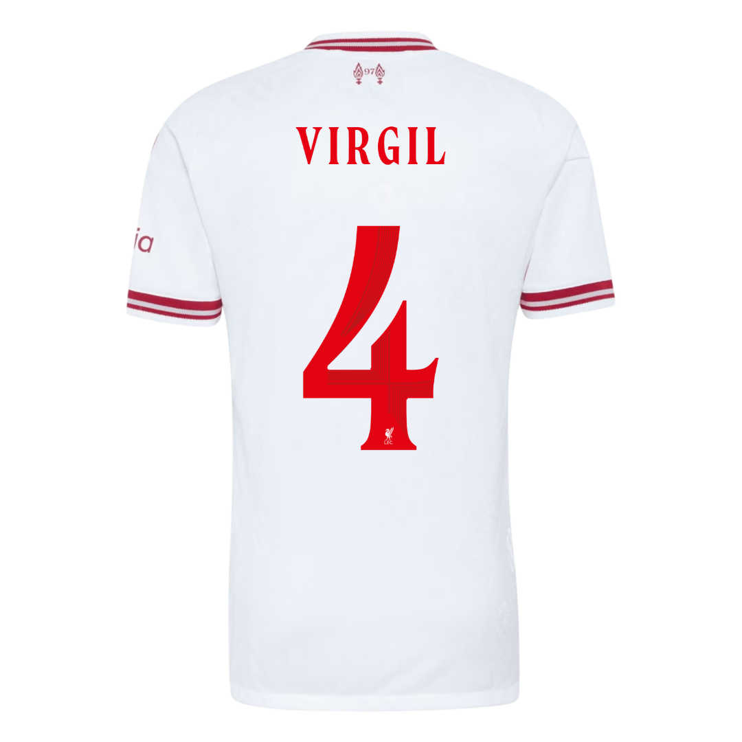 Authentic VIRGIL #4 Liverpool Away Soccer Jersey 2026/27