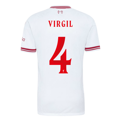 Authentic VIRGIL #4 Liverpool Away Soccer Jersey 2026/27