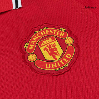 B.FERNANDES #8 Manchester United Home Soccer Jersey 26/27 Red - UCL