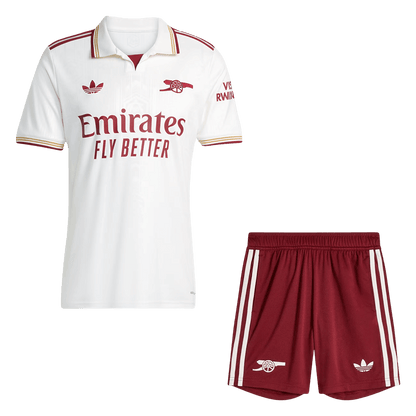 Arsenal Third Away Soccer Jersey Kit(Jersey+Shorts) 2025/26