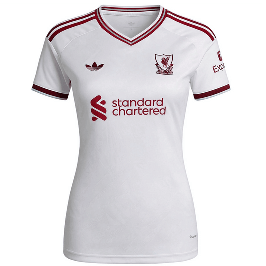 Women's Liverpool Away Soccer Jersey 2026/27 White