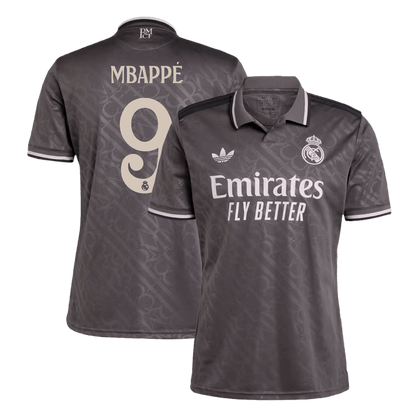 Mbapp¨¦ #9 Real Madrid Third Away football shirt 2024/25