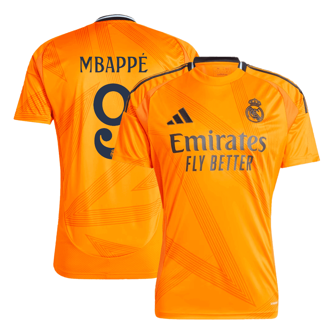 Mbapp¨¦ #9 Real Madrid Away football shirt 2024/25