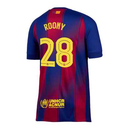 ROONY #28 Barcelona Home Soccer Jersey 2025/26