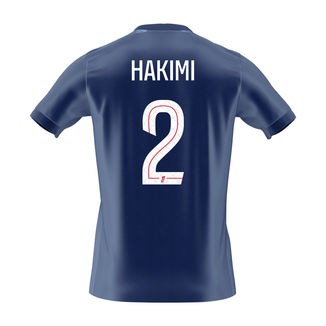 HAKIMI #2 PSG Home Soccer Jersey 2025/26