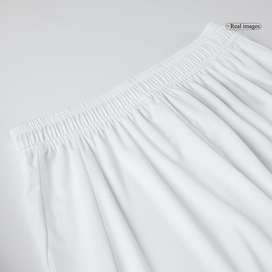 Real Madrid Home Soccer Shorts 2024/25 White