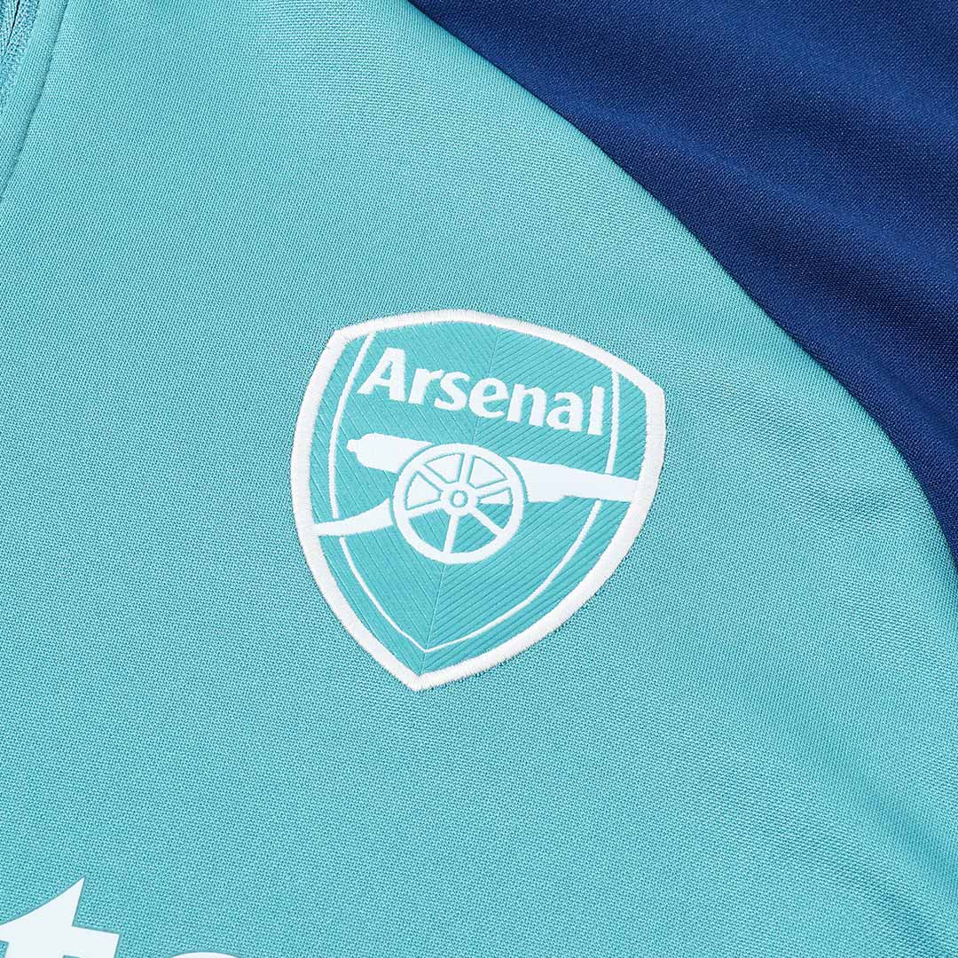 Arsenal Zipper Sweatshirt Kit(Top+Pants) 25/26 Green