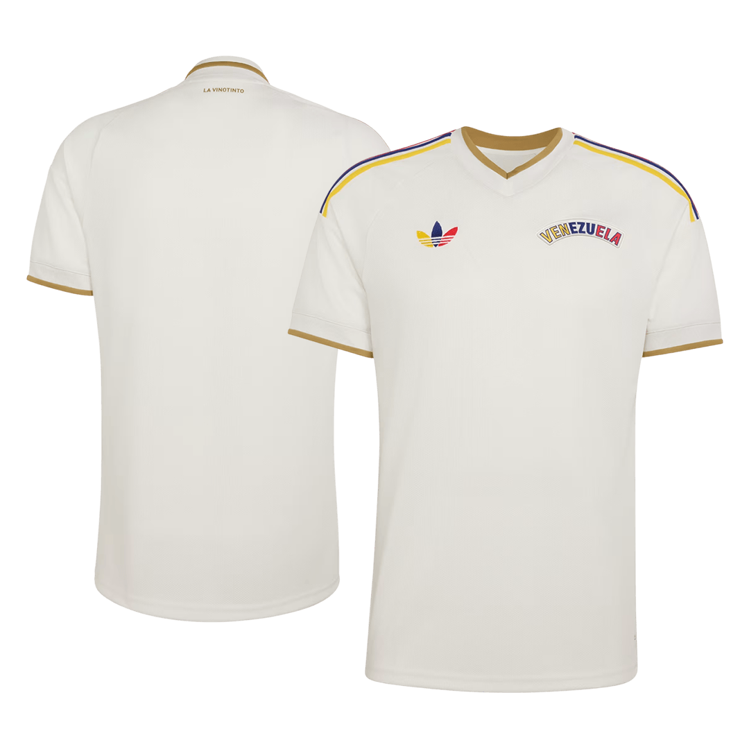 Venezuela Away Football Shirt World Cup 2026 White