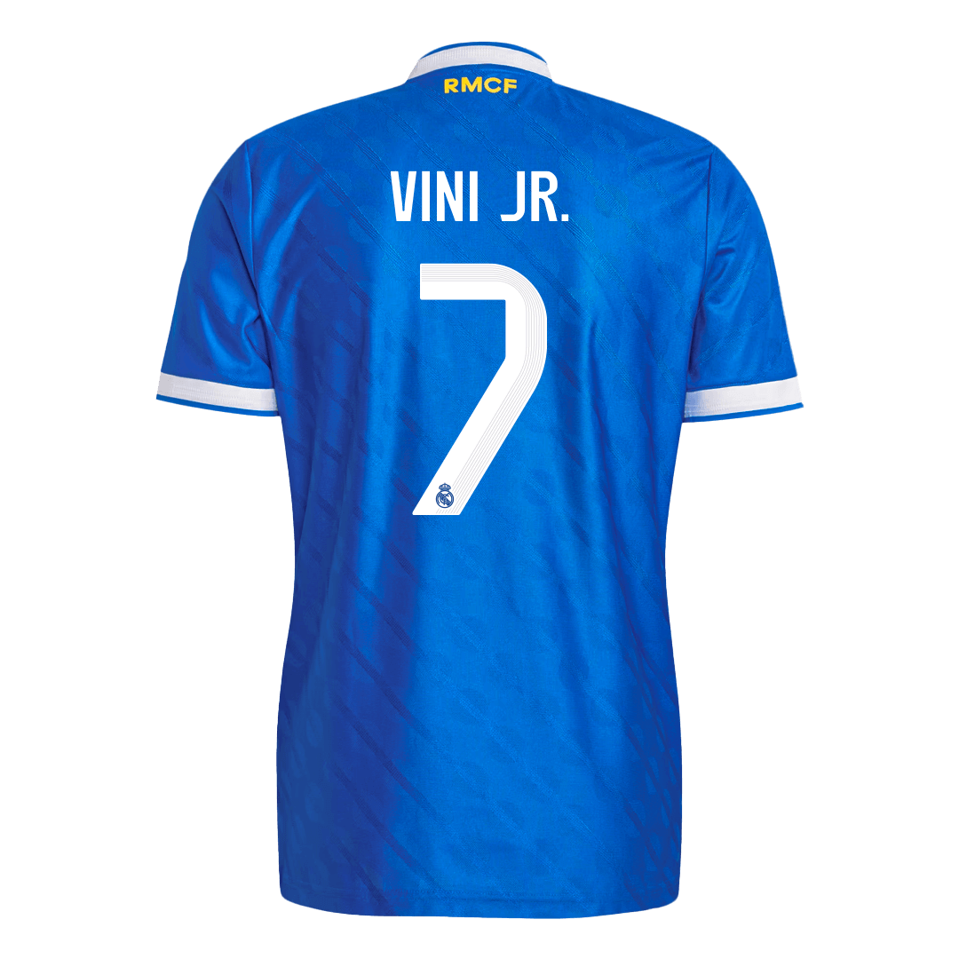 Authentic VINI JR. #7 Real Madrid Third Away Soccer Jersey 2025/26