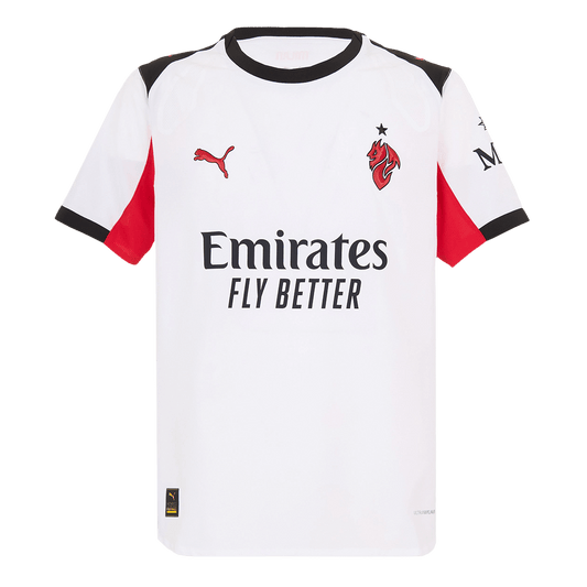 Authentic AC Milan Away Soccer Jersey 2025/26 White