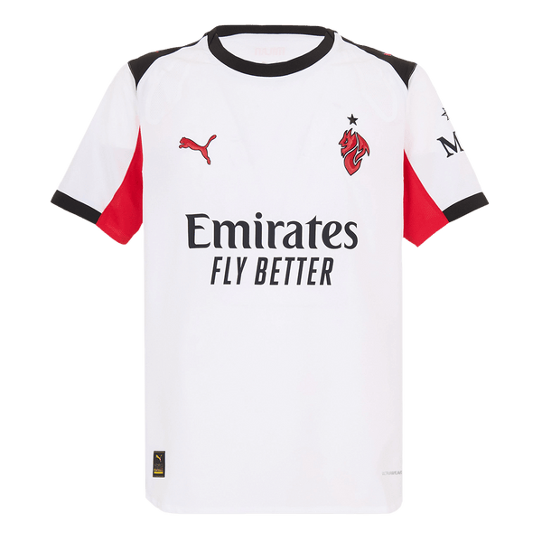 Authentic AC Milan Away Soccer Jersey 2025/26 White