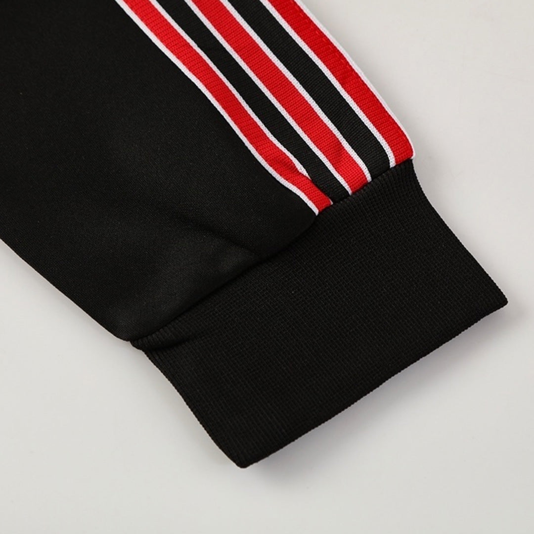 25/26 Manchester United Training Jacket Kit(Jacket+Pants) Red&Black