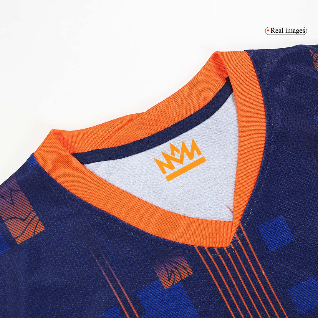 VIRGIL #4 Netherlands Away Soccer Jersey Euro 2024