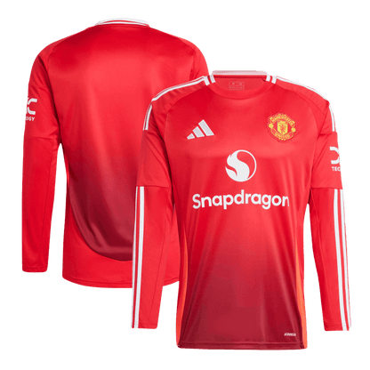 Manchester United Home Long Sleeve football shirt 2024/25