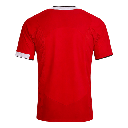 Men Retro Fan Version Manchester United Home Soccer Jersey 2004/06 Red