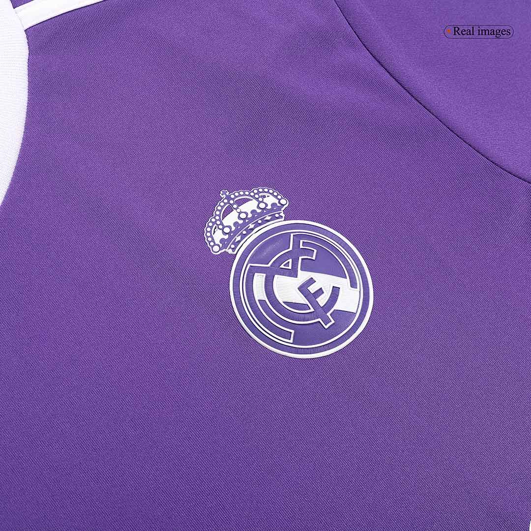 16/17 Real Madrid Away Purple Retro Jerseys Shirt