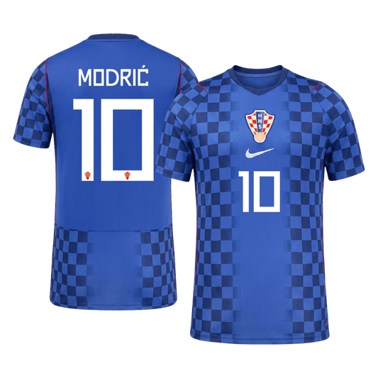 Authentic MODRIC #10 Croatia Away Football Shirt 2026