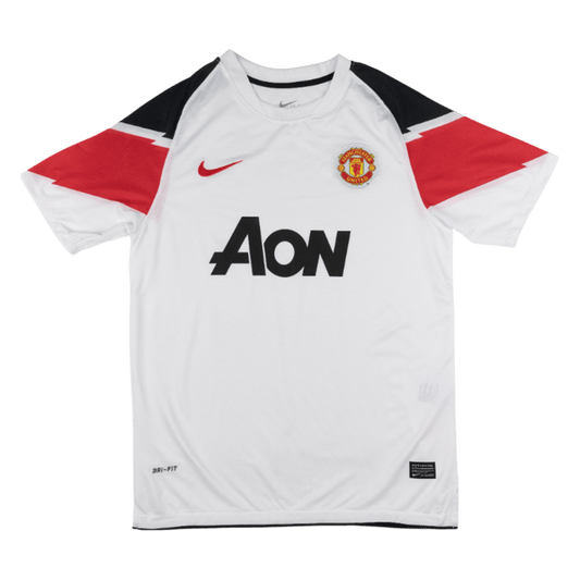 Retro 2010/11 Manchester United Away Soccer Jersey