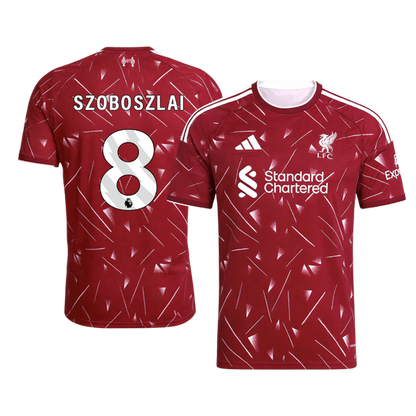 SZOBOSZLAI #8 Liverpool Home Soccer Jersey 26/27 Red